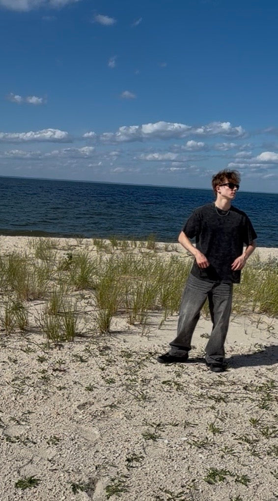 BeyondCure beach campaign front portrait by the ocean