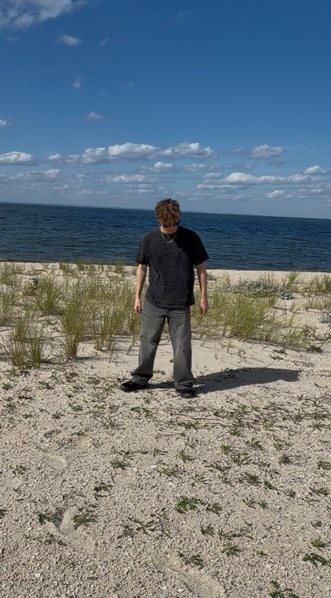 BeyondCure beach campaign portrait in the dunes