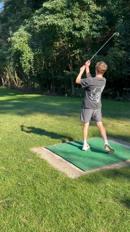 BeyondCure golf campaign swing follow-through